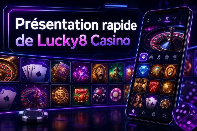Présentation rapide de Lucky8 Casino